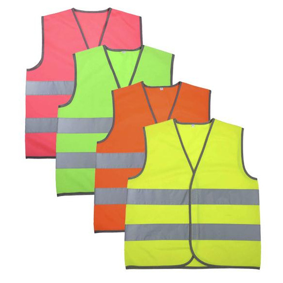 Personalised Baby Toddler Yellow High Visibility Safety Vest Kids Waistcoat