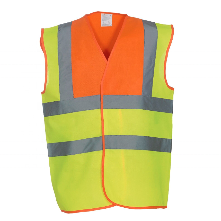 Ladies / Womens High Visibility Hi-Viz Fluorescent Safety Vest Reflective Vest Fluorescent Safety Vests