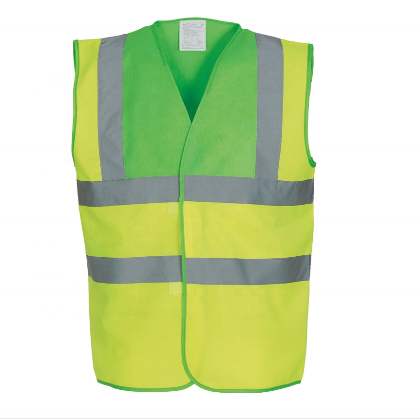 Ladies / Womens High Visibility Hi-Viz Fluorescent Safety Vest Reflective Vest Fluorescent Safety Vests