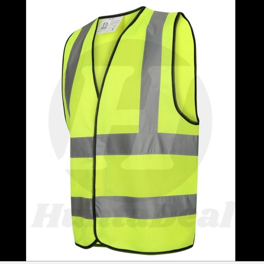 Hi vi safety reflective vest yellow 3M Reflective Vest Fluorescent Safety Vests High Visibility Waistcoat Reflective jackets