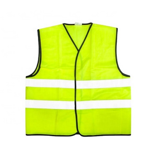 Hi vi safety reflective vest yellow 3M Reflective Vest Fluorescent Safety Vests High Visibility Waistcoat Reflective jackets