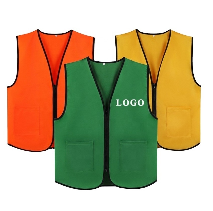 Mesh Safety Vest wo Reflective - LXL (3A Safety) Hi Vest Safety Viz Waistcoat Vis High Visibility  Reflective Jacket Work