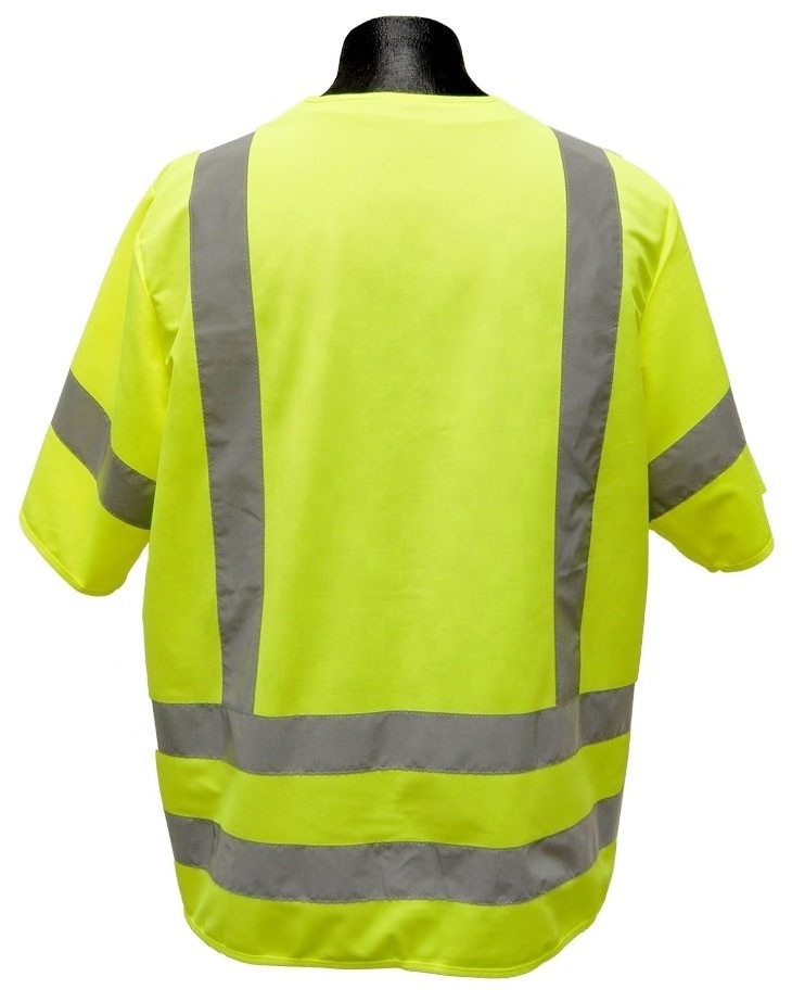 ANSI Class III Solid Fabric Safety Vest