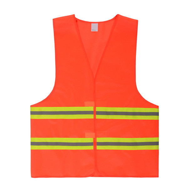 wholesale reflex knitting fabric custom safety vest orange Reflective Elastic Visible Running Safety Vest Night