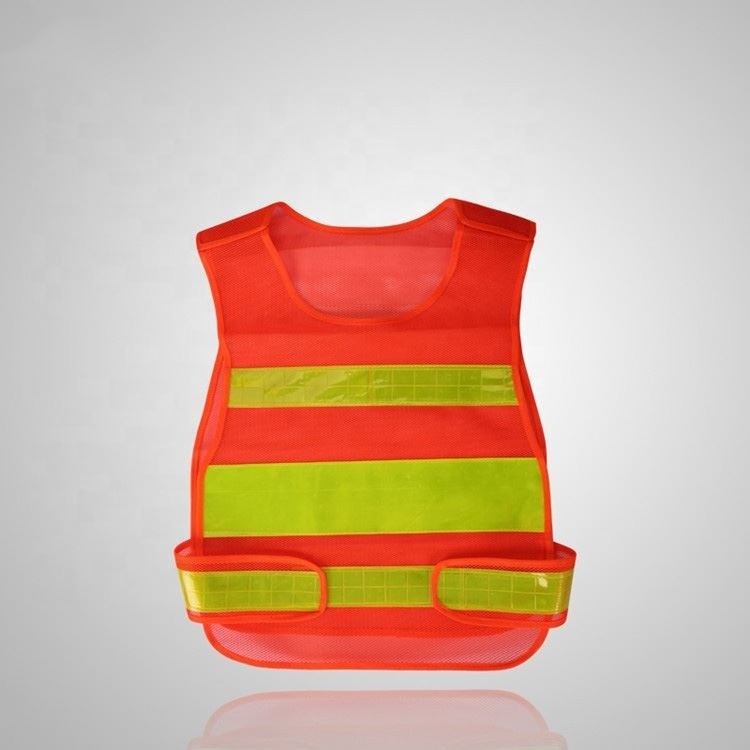 Safety Reflective Yellow Jacket For Summer Construction Hi Vis Vest Yellow Orange High Viz Visibility Waistcoat Safety