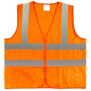 ANSI Class 2 High Visibility Breakaway Safety Vest 2" Reflective Strips - Meets ANSI/ISEA 107-2010 (Medium, Green)