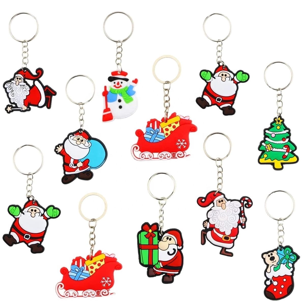 Custom souvenir key cover embossed 2d/3d soft pvc silicone rubber keychain car key cover