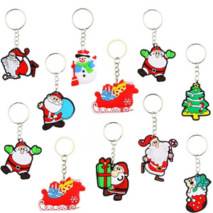 Custom souvenir key cover embossed 2d/3d soft pvc silicone rubber keychain car key cover