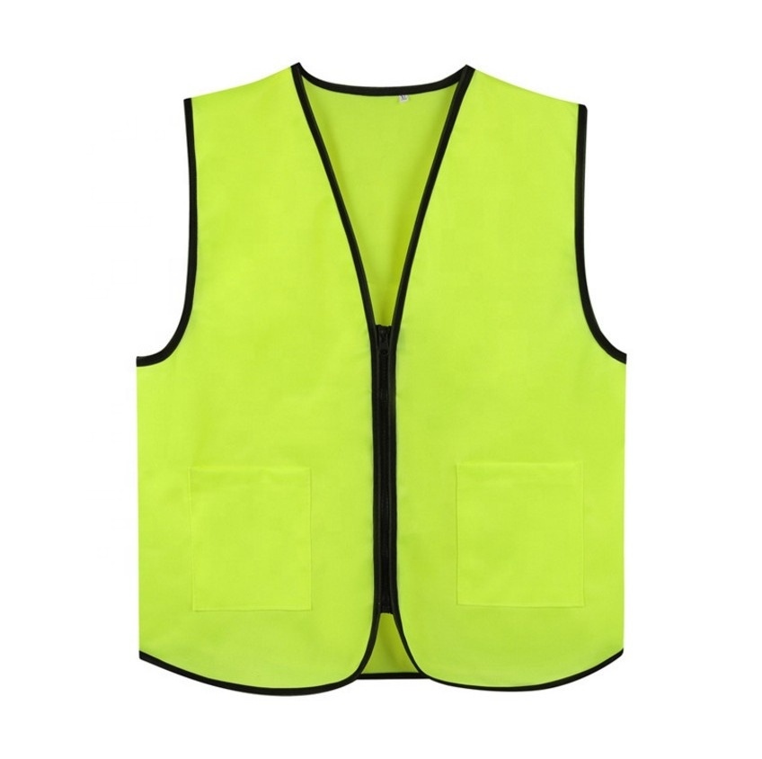 Mesh Safety Vest wo Reflective - LXL (3A Safety) Hi Vest Safety Viz Waistcoat Vis High Visibility  Reflective Jacket Work