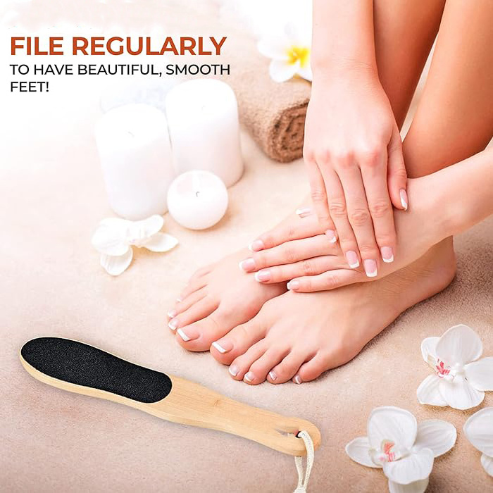 Professional Foot Scrubber for Hard Skin - Premium Quality Foot Scraper & Callus Remover for Feet Leaving Heels Soft & Smooth