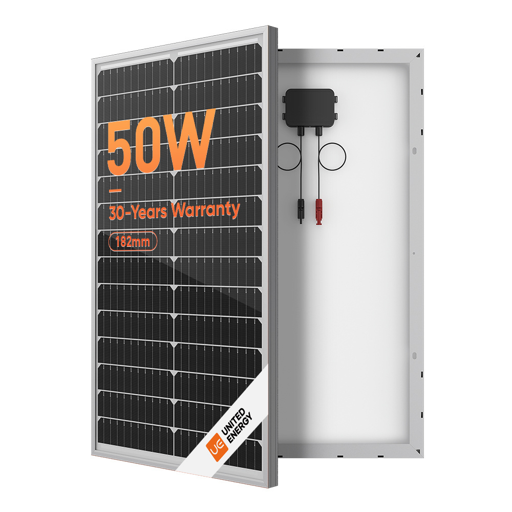 Ue Eu Warehouse Mono Solar Panel 100W 120W 140W 160W 180W 30W Solar Panels Monocrystalline