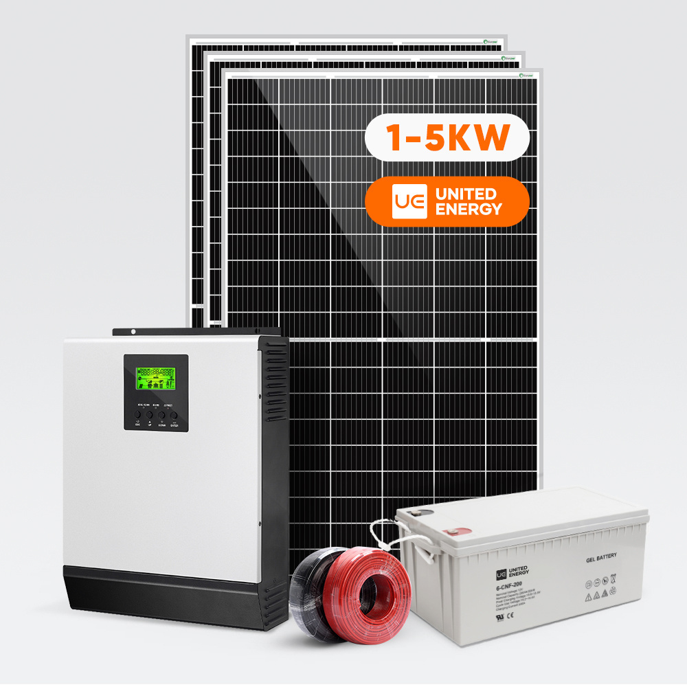 Wholesale Price Full Solar Power System 3Kw 4Kw 5Kw 8Kw 10Kw Complete Set Hybrid Solar Energy System Kit For Home Off Grid