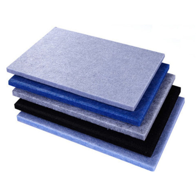 UET 9mm/12mm Eco High Density Polyester Fiber Acoustic Panel PET Felt Sound Absorbing Ceiling Acoustic Panels