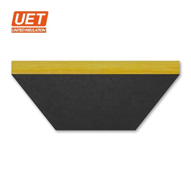 Sound Insulation 30 mm Fiber Glass Wool Acoustic Ceiling Tiles