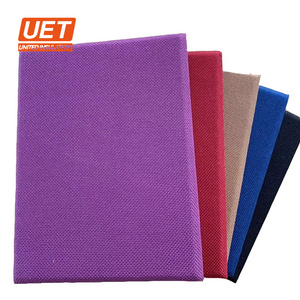 UET hot selling cinema and theater sound proof 20mm thick fiberglass wool acoustic wall panel