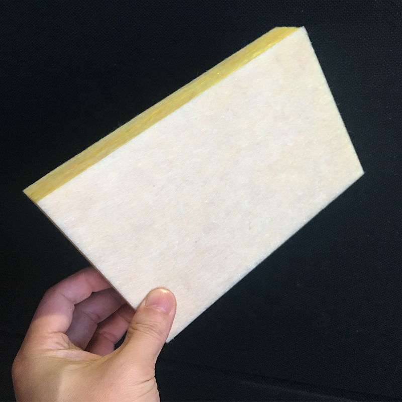 20mm glass-wool acoustic drop ceiling 2x4 tiles glass wool acoustic insulation