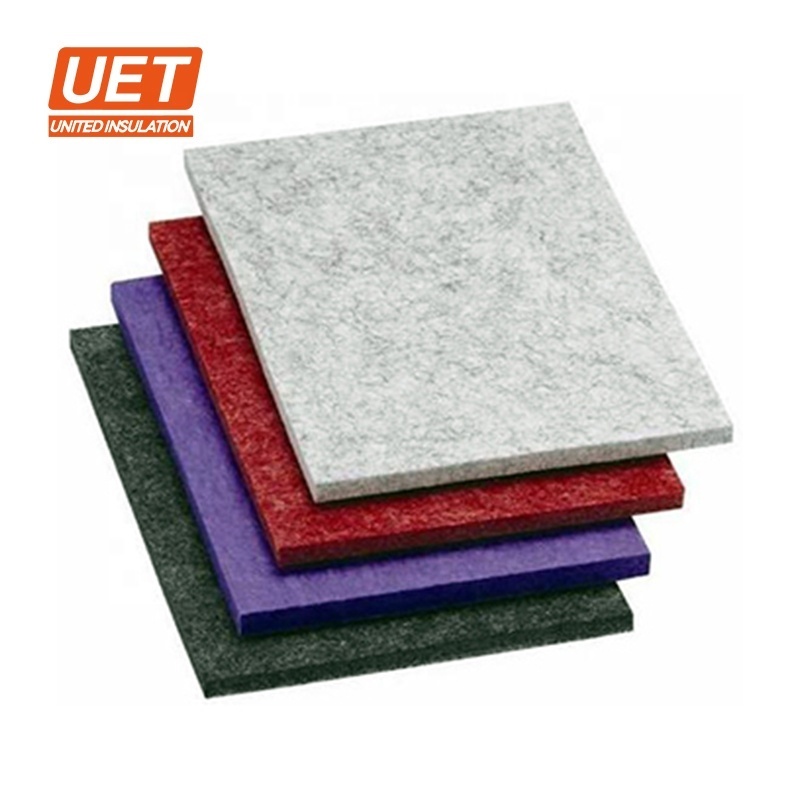 acoustic board glasswool  baffles and clouds high density sound absorbing ceiling fabric acoustic panel