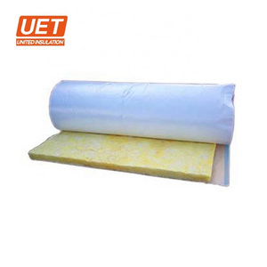 cheap price de fibra/lana de vidrio insulation BV CE ASTM soft 10kg/m3 90mm 140mm Fiberglass glass wool roll thermal insulation