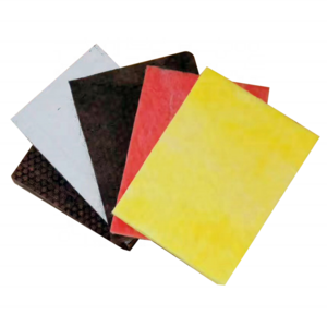 UET embossed acoustic polyester panels solid acoustic glass wool ceiling tiles square edges