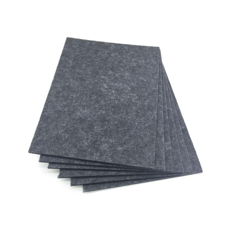 1220*2420*8mm new type high density wall 3d polyester fiber acoustic panels foam sound proof