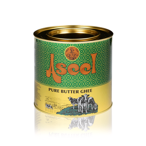 Aseel Pure Ghee Unsalted 1.6 L produced from 100% grass fed New Zealand cow milk Halal Certified