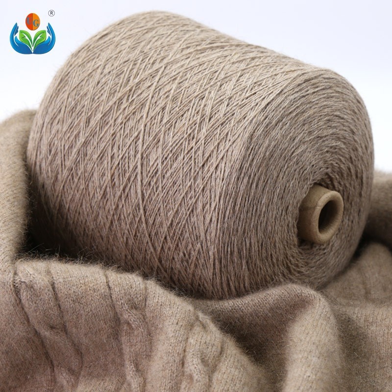 Wholesale 2/26Nm 100% Pure Cashmere Yarn wool sweater Mongolian Quality machine Knitting Worsted Thick Dyed Cashmere Yarn