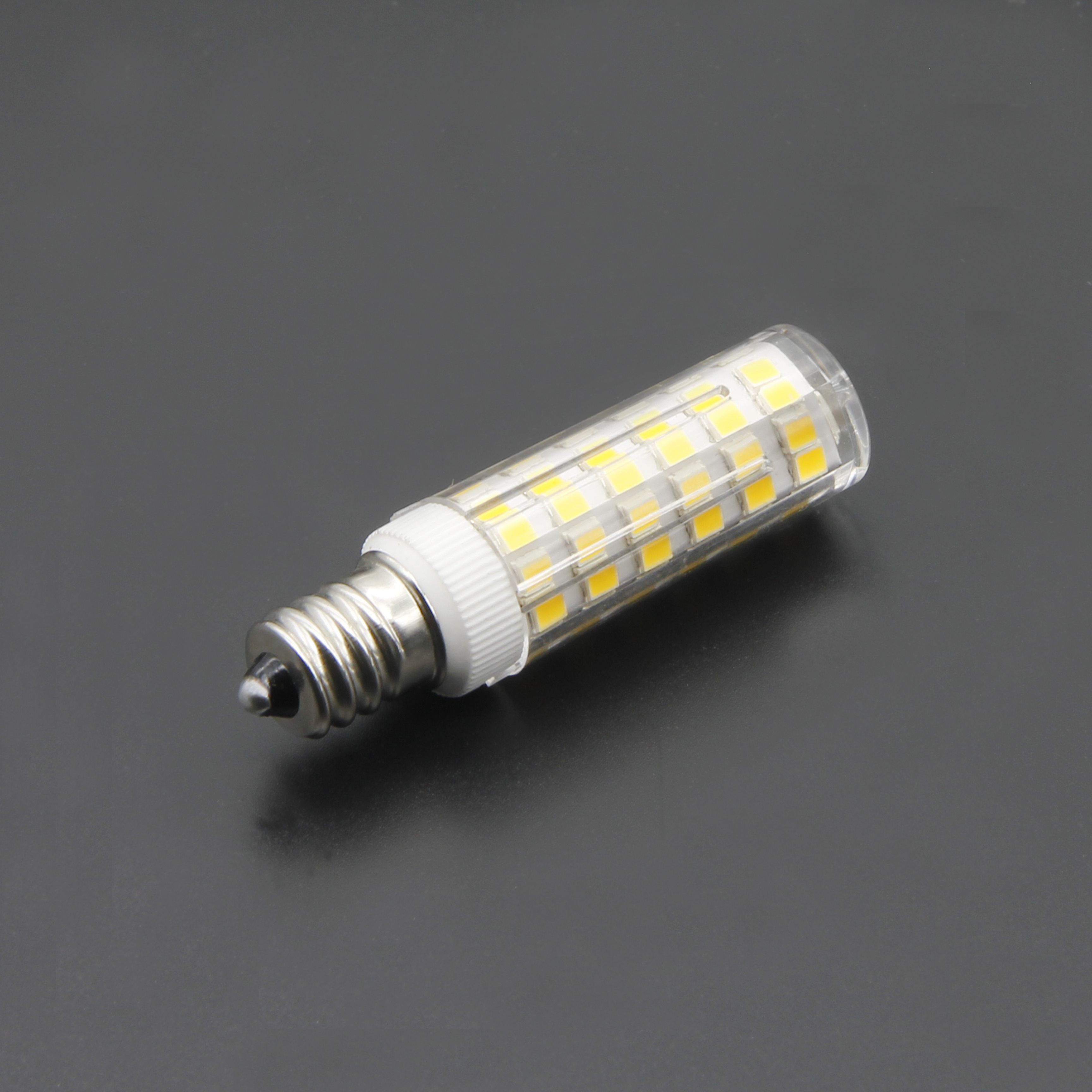 high power plastic cover 76led 2835smd 5W E12 E14 G9 b15d led corn bulb