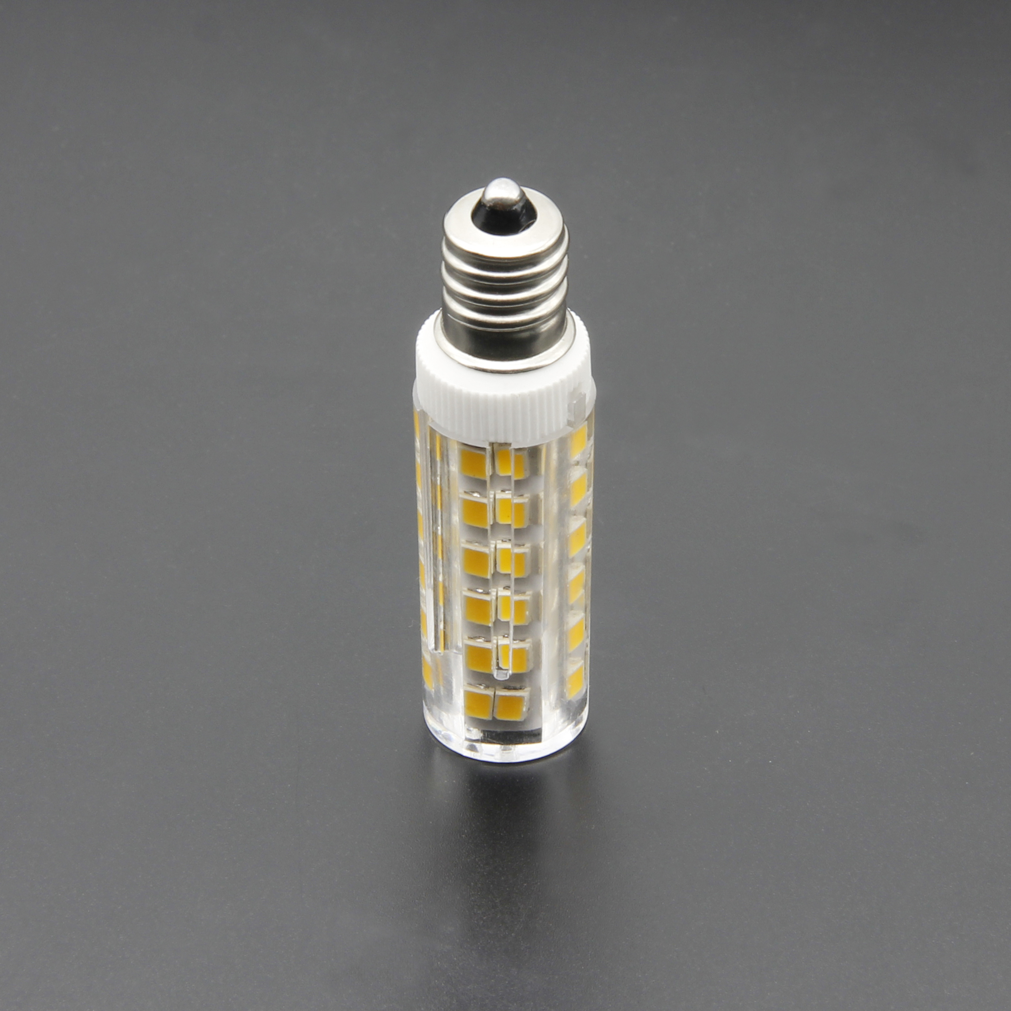 high power plastic cover 76led 2835smd 5W E12 E14 G9 b15d led corn bulb