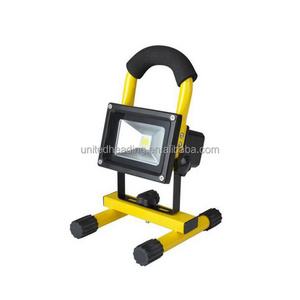 waterproof 10w led standing spotlight cob portable floodlights 50 watts Rechargeable led  Flood Light