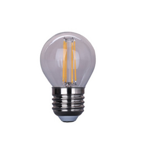 E14 E27 2w 4w clear glass G45 led filament bulb