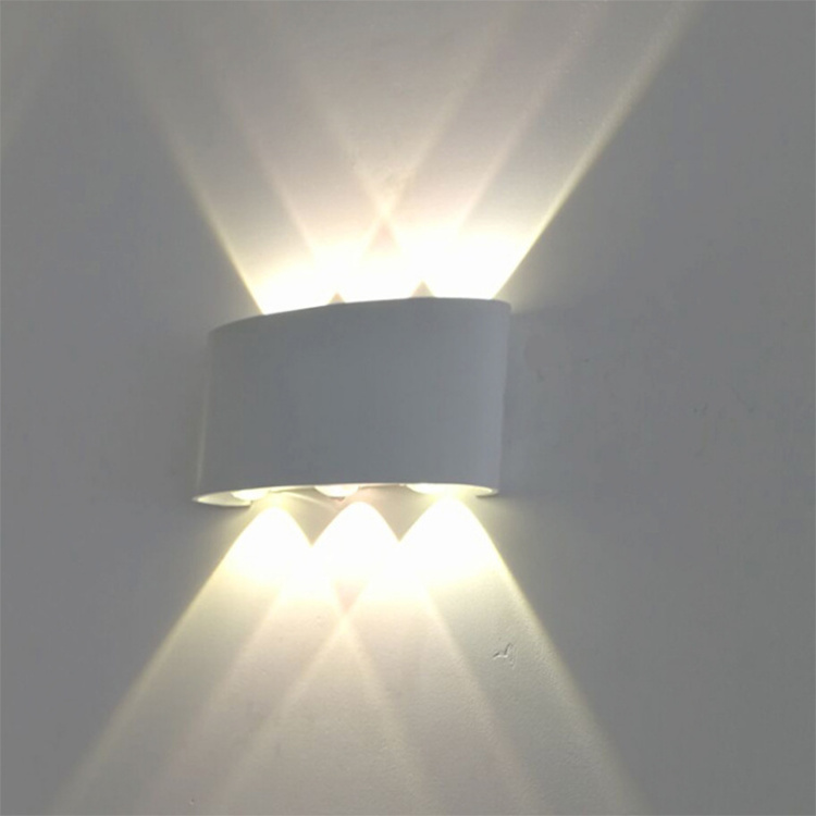 Modern led Wall light AC85-265V ome Lighting aluminum high power rgb led wall lamp