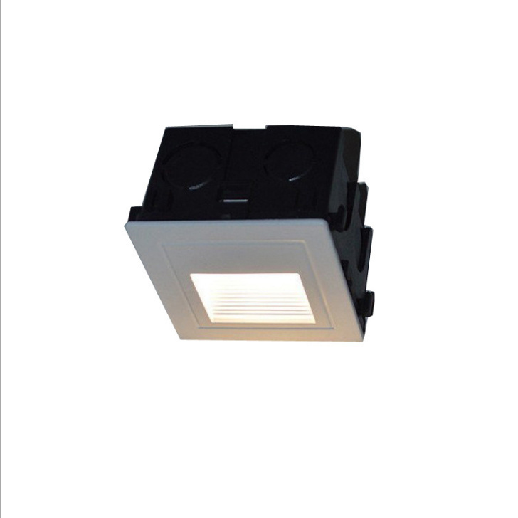 Modern Outdoor Indoor Recessed led wall corner light  high power 3W IP65 waterproof wall mounted stair led light