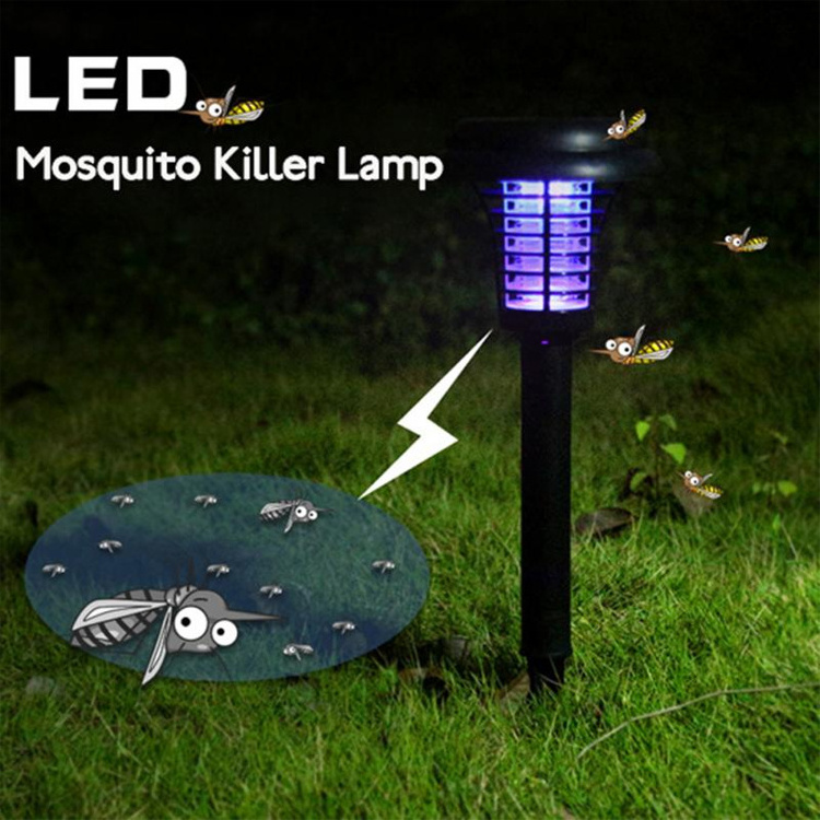 led lawn light insecticidal lamp household mosquito killer lamp outdoor led garden lights solar mosquito killer