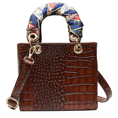 Wholesale PU Leather Handbag Snake Skin Pu Handbag Crossbody Bag Ladies Purses Handbags For Women