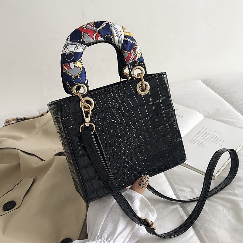 Wholesale PU Leather Handbag Snake Skin Pu Handbag Crossbody Bag Ladies Purses Handbags For Women