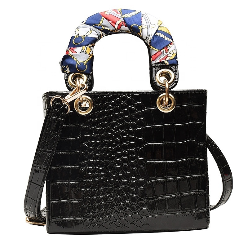 Wholesale PU Leather Handbag Snake Skin Pu Handbag Crossbody Bag Ladies Purses Handbags For Women