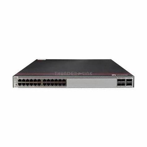 New   S5732-H24UM2CC  Switch 24*100M/1G/2.5G/5G/10G Ethernet ports 4*25GE SFP28 +2*40GE or 2*100GE QSFP28 ports, 1*expa