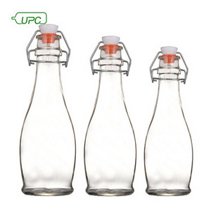 330ml 500ml 750ml glass beer bottle with swing top