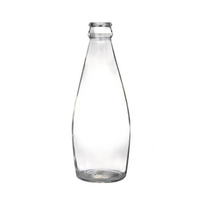 290ml basil seed drink clear glass bottle with caps for juice