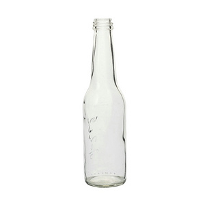 250ml wholesale empty clear glass soda bottles