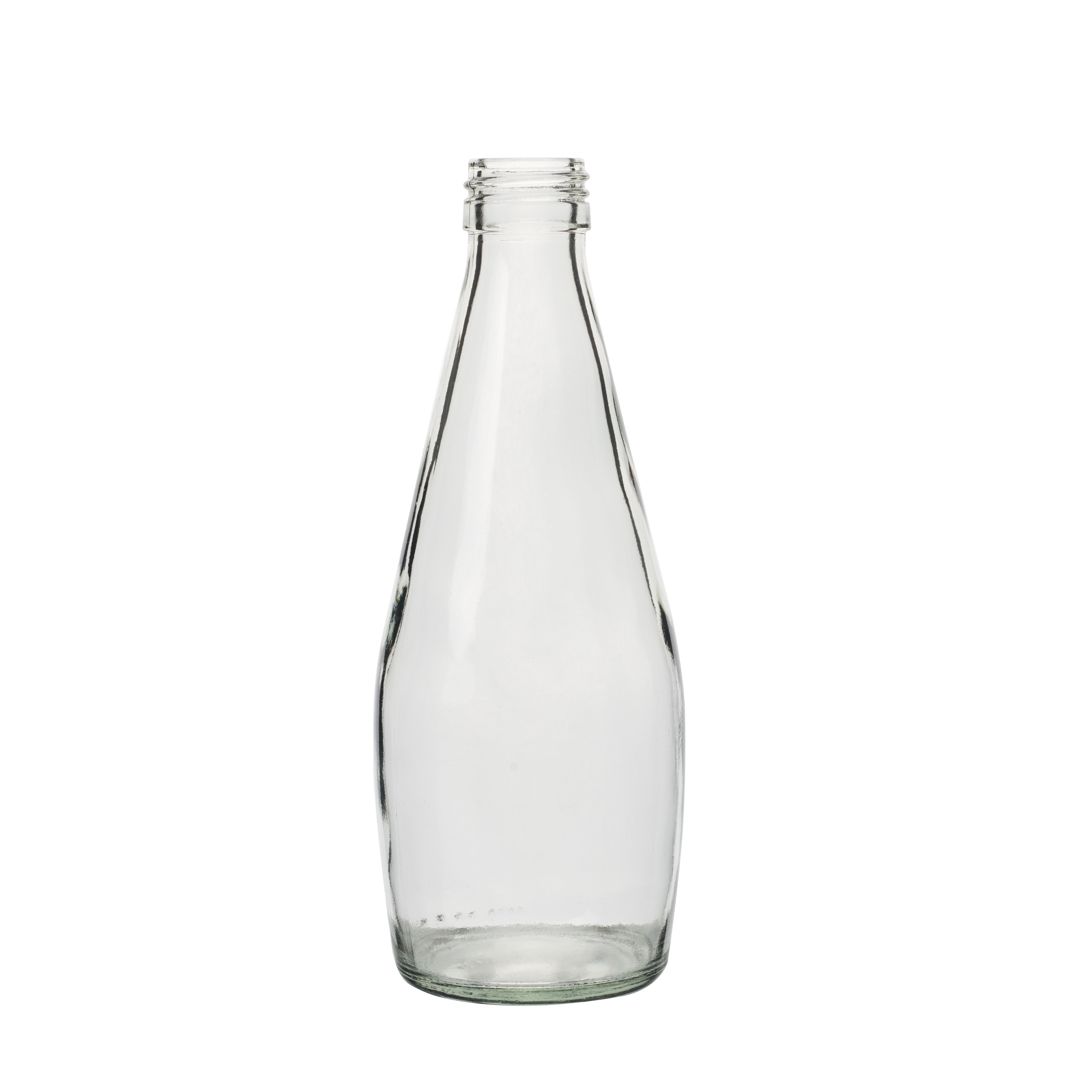 290ml clear glass bottle basil seed juice drink best quality glass bottle