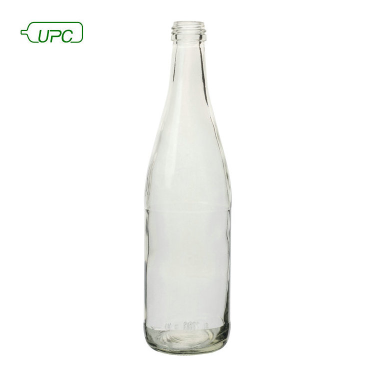 250ml wholesale empty clear glass soda bottles