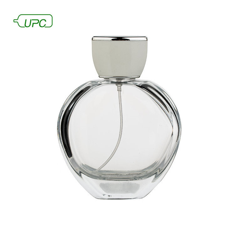 20ml 30ml 50ml Luxury clear glass perfume bottle with diamond top