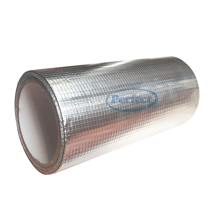 Heavy Duty fire isolation foil face aluminium Thermal Insulation Reflective foil faced fiberglass mineral wool insulation