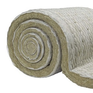 Rock mineral wool blanktet acoustic wall blanket apply for Industrial and houses etc