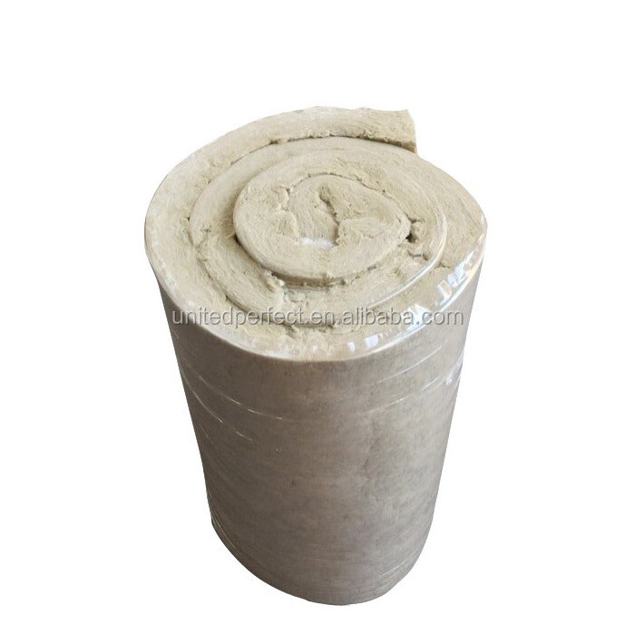 Fast delivery enough stock 100% basalt rock mineral stone wool blanket or roll insulation roll lana mineral de roca stone wool