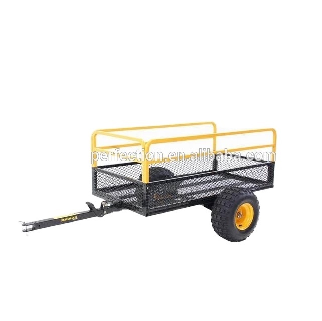 best price Multi Purpose Pull Behind ATV DUMP TRAILER metal trailer atv trailer price with low MOQ