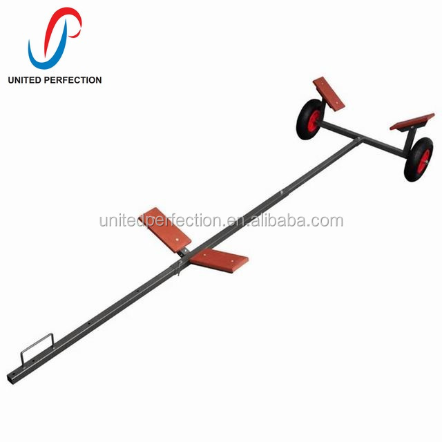 best price low MOQ galvanized boat trailer boat dolly trailer for boat inflatable with adjustable length