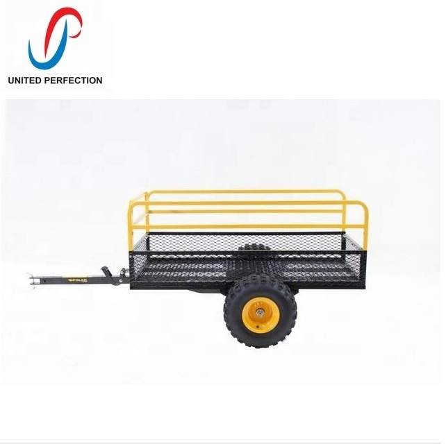 best price Multi Purpose Pull Behind garden scooter trailers metal trailer Cargo Trailer with low MOQ