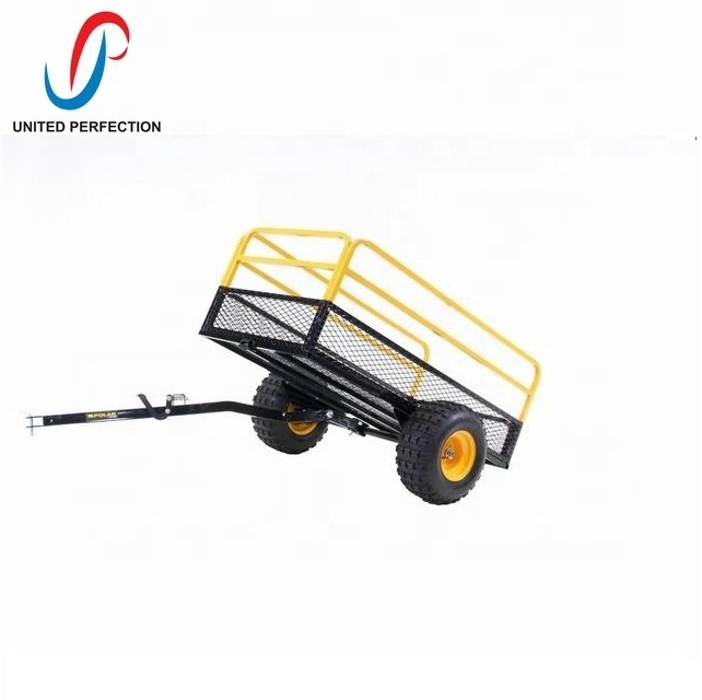 best price Multi Purpose Pull Behind garden scooter trailers metal trailer Cargo Trailer with low MOQ